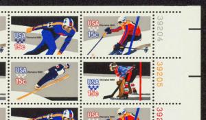 U.S. #1798 USA Winter Olympics - Sheet of 50 - MOGNH - VF - CV$18.55 (ESP#558)