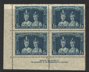 Australia Sc#179 Thin Paper SG178 ACSC216 z - MNH