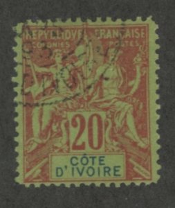 Ivory Coast #9 Used Single