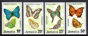 Jamaica - Scott #435-438 - MNH - See description - SCV $3.85