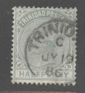 Trinidad Scott 68 Used perf 14 CA wmk 1883 Victoria