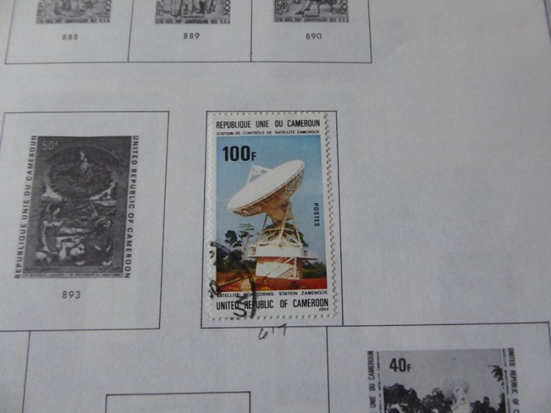 Cameroun 1916-1982 Stamp Collection on Album Pages