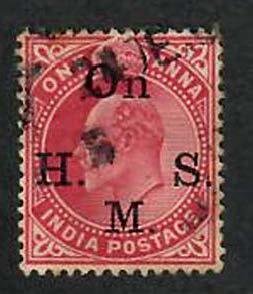 India;  Scott O39; 1902; Used