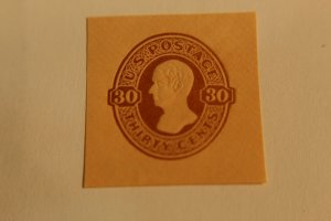 US U338 CUT SQUARE UNUSED