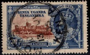 Kenya Uganda and Tanganyika KUT  Scott 43 30c Silver Jubilee