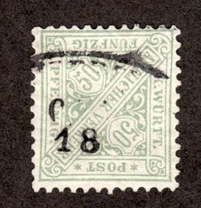 Wurttemberg # o105 Used!