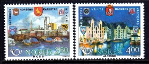 Norway 1986 Nordic Cooperation Issue Complete Mint MNH Set SC 894-895