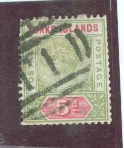 Turks Islands #57 Used Single