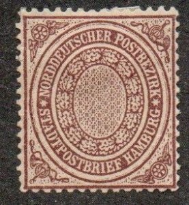 North German Confederation 12 Mint hinged