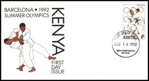 Kenya 579 Summer Olympics U/A FDC