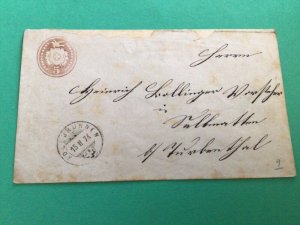 Switzerland early postal history 1874 cover item A15063