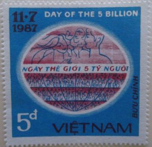 Vietnam 1760 MNH Cat $1.50 World Population Topical Full Set