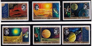 Guinea          653 - 659 with Souvenir Sheet        Mint