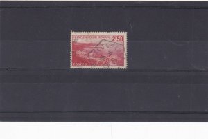 monaco 1939 2f50 scarlet  stamp cat £30+ ref 11684