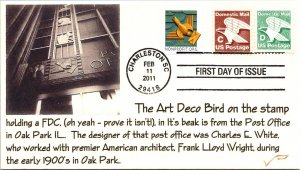 ACE FDC 2011 SC #4495 - Charleston SC - Strip Of 3 - D191