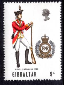 Gibraltar 228 Uniform MNH VF