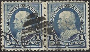 # 264 BLUE USED BEN FRANKLIN