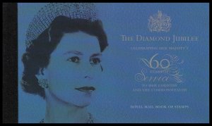 2012 DY4 QEII Diamond Jubilee Prestige Booklet Complete in Superb U/M Condition 