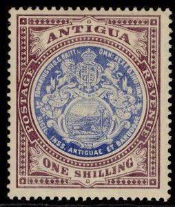 ANTIGUA EDVII SG49, 1s blue & dull purple, M MINT. Cat £28.