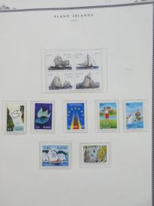 EDW1949SELL : ALAND Beautiful all VF MNH collection virtually complete 1984-2013