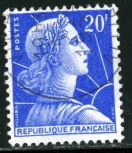 FRANCE #755, USED - 1957 - FRAN026