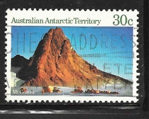 Australian Antarctic Territory L66: 30c Mt Coates, used, VF