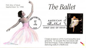 #3237 Ballet Dynamite FDC