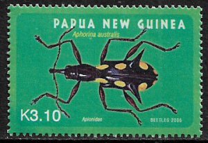Papua New Guinea #1186 MNH Stamp - Beetle - Insects