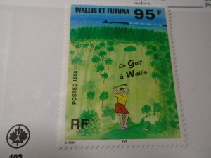 Wallis & Futuna  #  477  MNH  Golf