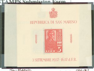 San Marino #186-87 Unused Single (Complete Set)