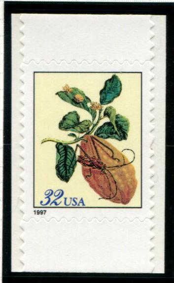 3126 US 32c Botanical Prints SA, MNH