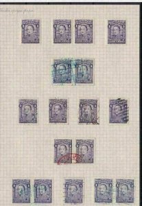 COLOMBIA 1917 PORTRAIT 4c STUDY  STAMPS  REF 5342