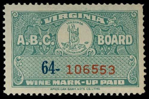 U.S. VIRGINIA ST. REVS W20  Mint (ID # 29841)