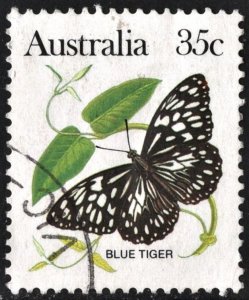 Australia SC#876 35¢ Butterflies: Blue Tiger (1983) Used