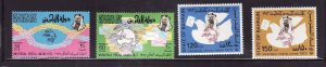 Bahrain-Sc#200-3- id7-unused NH set-Birds-UPU-1974-