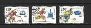 RUSSIA - 1991 BARCELONA OLYMPIC GAMES - SCOTT 6023 TO 6025 - USED