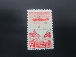 French Morocco 1946 Sc CB24 FU