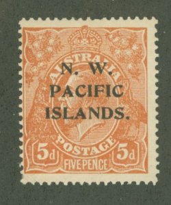 North West Pacific Islands #17 Unused Single