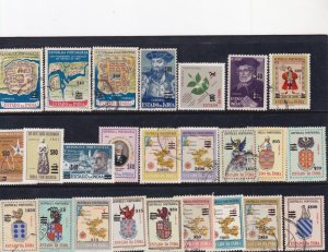 PORTUGUESE INDIA SURCHARGED STAMPS  (1959)   Mint / Used