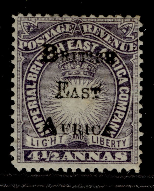 Kenia Uganda Tanganyika QV SG39, 4 1/2 aburridos Violeta, M como nueva. Cat £ 225. 