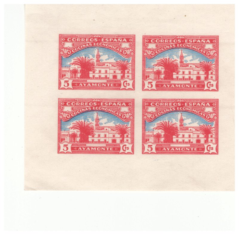 SPAIN 1930'S PRO FRANCO LOCALS MNH #3 YE12