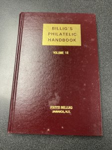 BILLIG`S PHILATELIC HANDBOOK, VOLUME 15 HARDCOVER, 1951