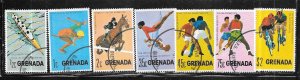 Grenada #684-674 z'Summer sports  (CTO) CV$1.90