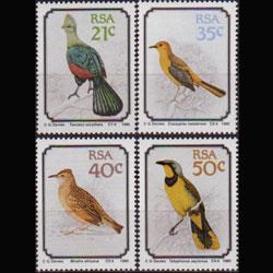 SOUTH AFRICA 1990 - Scott# 789-92 Birds Set of 4 NH