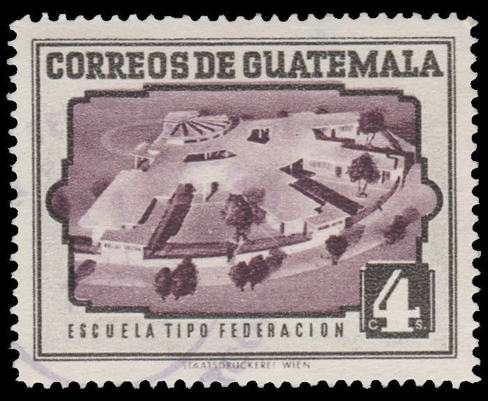 GUATEMALA STAMP 1951 SCOTT # 342. USED. # 3