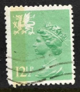 STAMP STATION PERTH Wales #WMH19 QEII Definitive Used 1971-1993