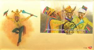 South Africa - 2008 FIFA World Cup 2010 FDC SG MS1679