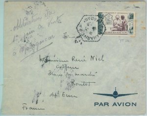 81035 - MADAGASCAR - POSTAL HISTORY - FDC air mail handling 1950 - MEDICINE-