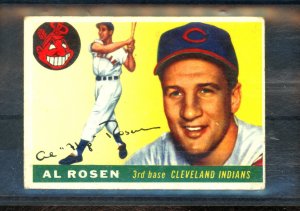 1955 TOPPS AL ROSEN VG-EX