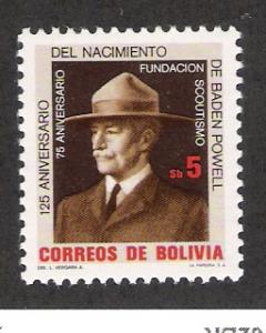 Bolivia 683 Mint Complete Set